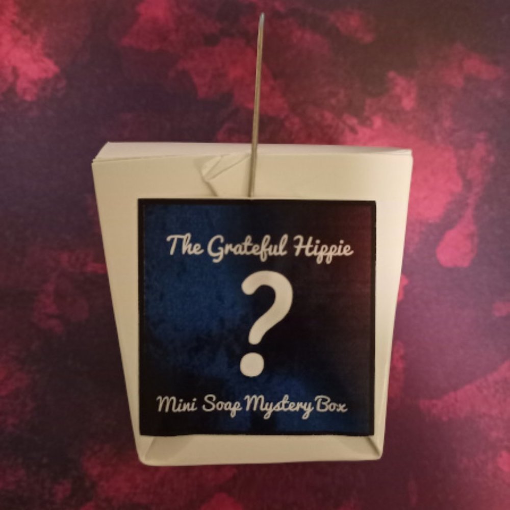 Mini Soap Mystery Box of 12 Samples Random Cold Process Vegan or Castile